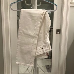 NWT Lucky Brand women’s white jeans
